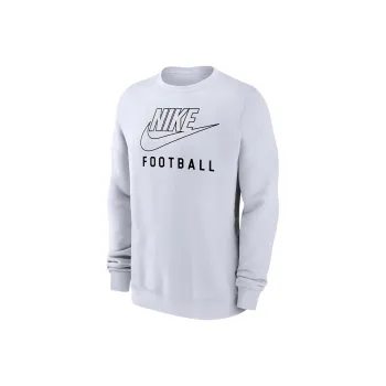 Nike Swoosh Club Fleece Men's Football Pullover Crew Neck Sweatshirt