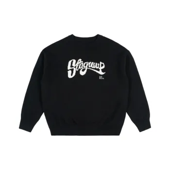 STAHOOD Crew Neck Knitted Fabric Sweater Unisex