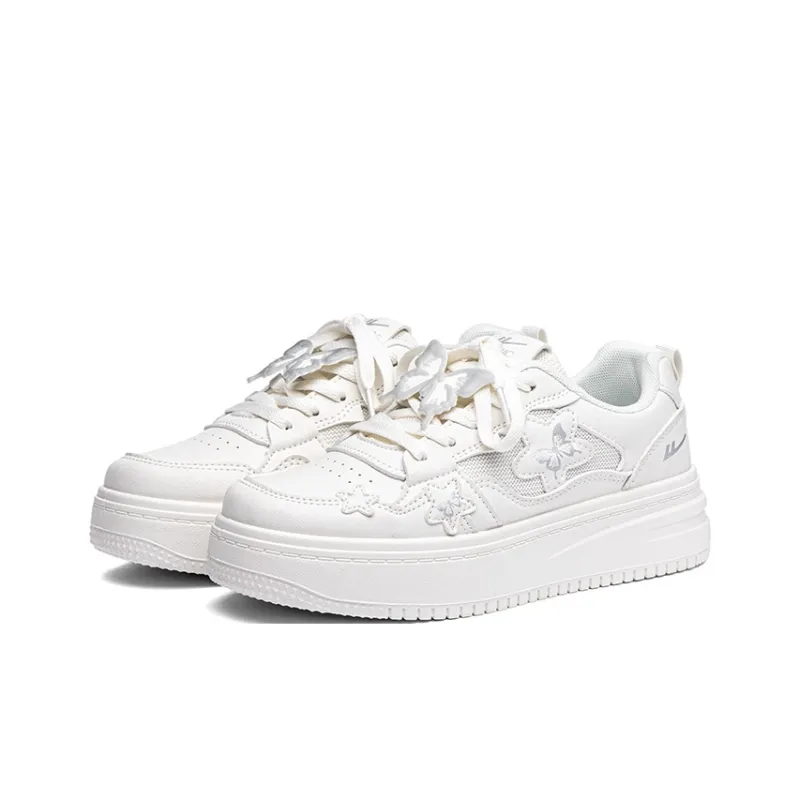 Warrior Abrasion Resistant, Breathable, And Quick Dry Low Top Butterfly Collection Women's Ecru-2