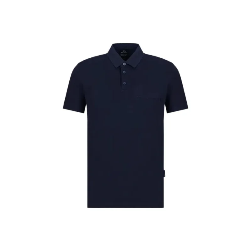 ARMANI EXCHANGEAE Polo Shirt Men's Marine Blue-0