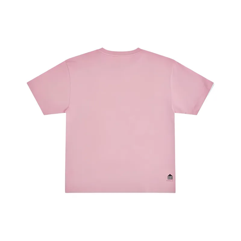KAWS Dover Street Market Co-brand T-Shirts Unisex Light Purple-1