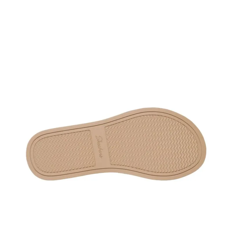 Skechers One Strap Sandals Women's Marine Blue-3