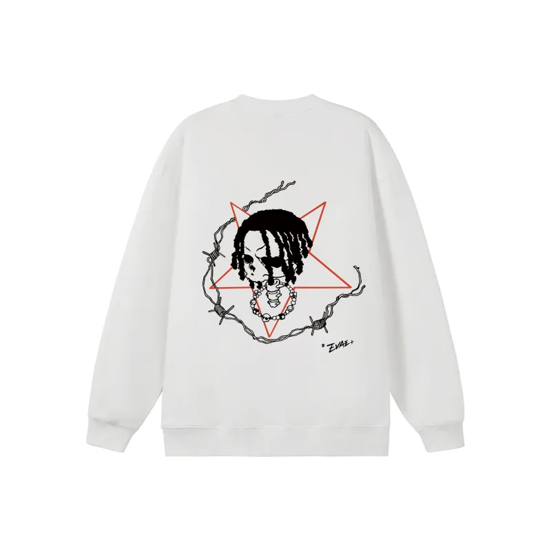 *EVAE+MOB Dreadlocks Series Sweatshirt Unisex-14