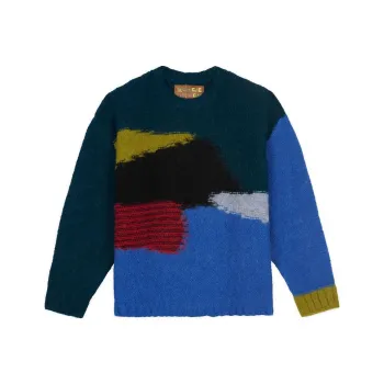 Brain Dead FW24 Sweaters Unisex Blue