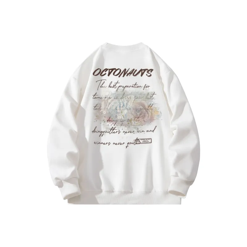 Small Columns Under The Sea Sweatshirt Unisex-2