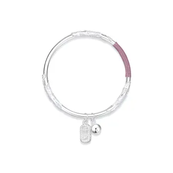 The Star Of The Water Shell 999 Fine Silver Bangles Unisex