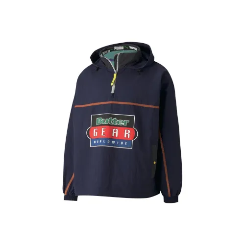 PUMA Butter Goods Co brand Jackets Men Blue