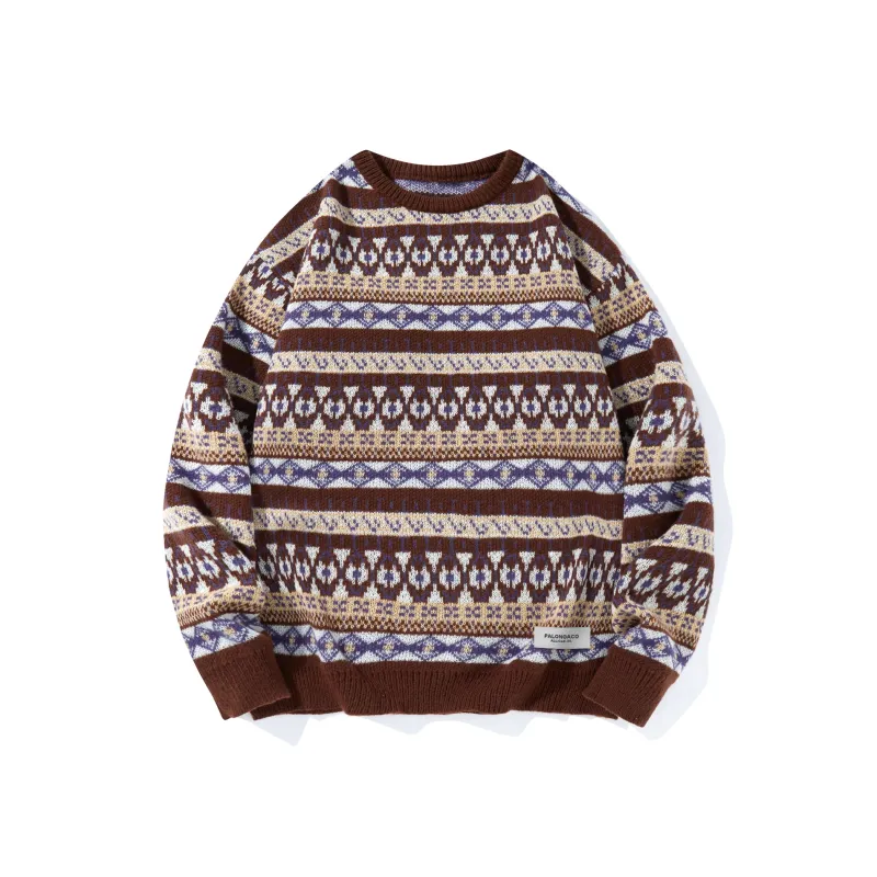 PAL ONGACO Sweater Unisex Brown-0