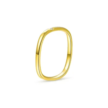 CENTURY&KINDLE 316L Titanium Steel Rings Women's