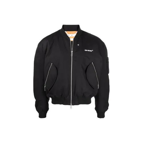 OFF WHITE Diag Stripe Bomber Jacket