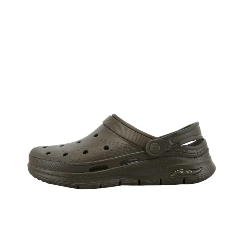 Skechers ArchFit Clogs Men's Green-0