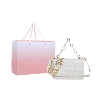 FCTOSSR PU One Shoulder Handbag Crossbody Bag Women's Black/White/Pink/Brown/Green/Fuchsia