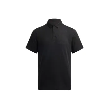Under Armour Tour Tips Seamless Polo Shirt Men's Black