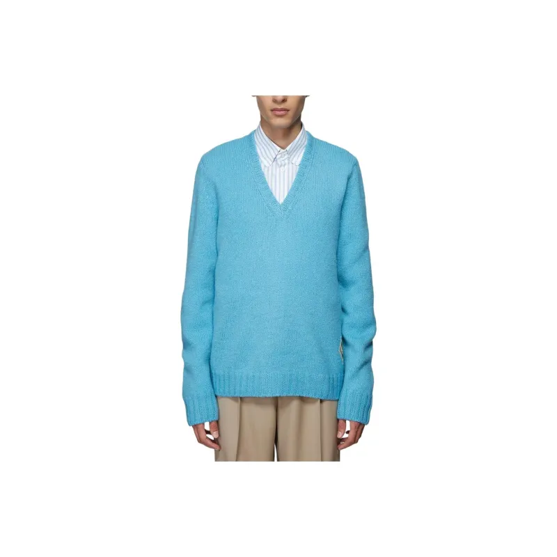GUCCI Logo-embroidered Wool Jumper-0