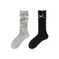 [2 Pack, Bowknot Layered]Heather Gray+Black