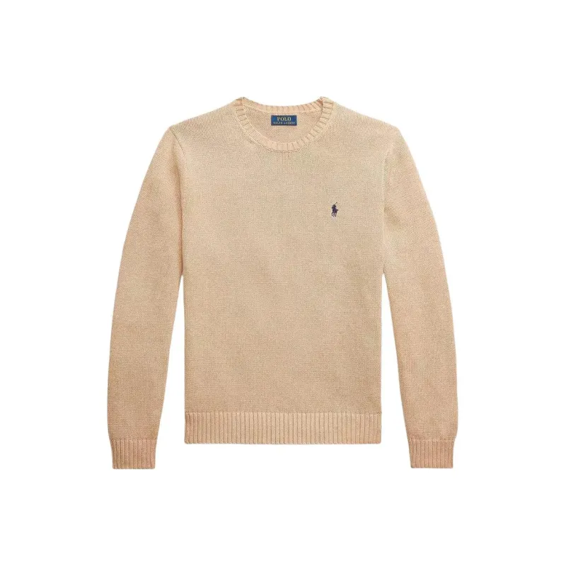 Polo Ralph Lauren Logo Embroidered Crewneck Jumper-0
