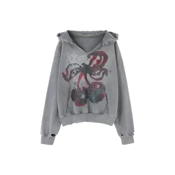 CONP Cherry Thief Sweatshirt Unisex Smoke Gray