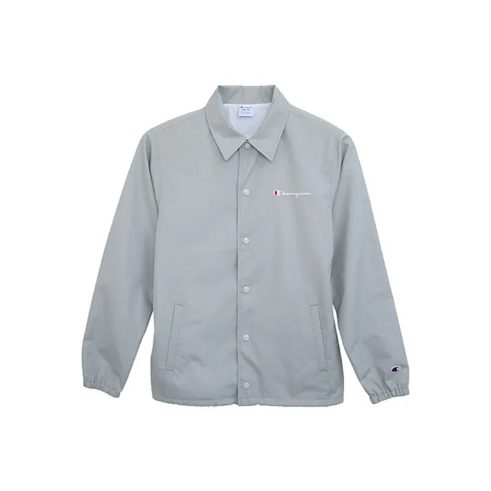 Champion Jacket Japan Version Unisex Light Gray-0
