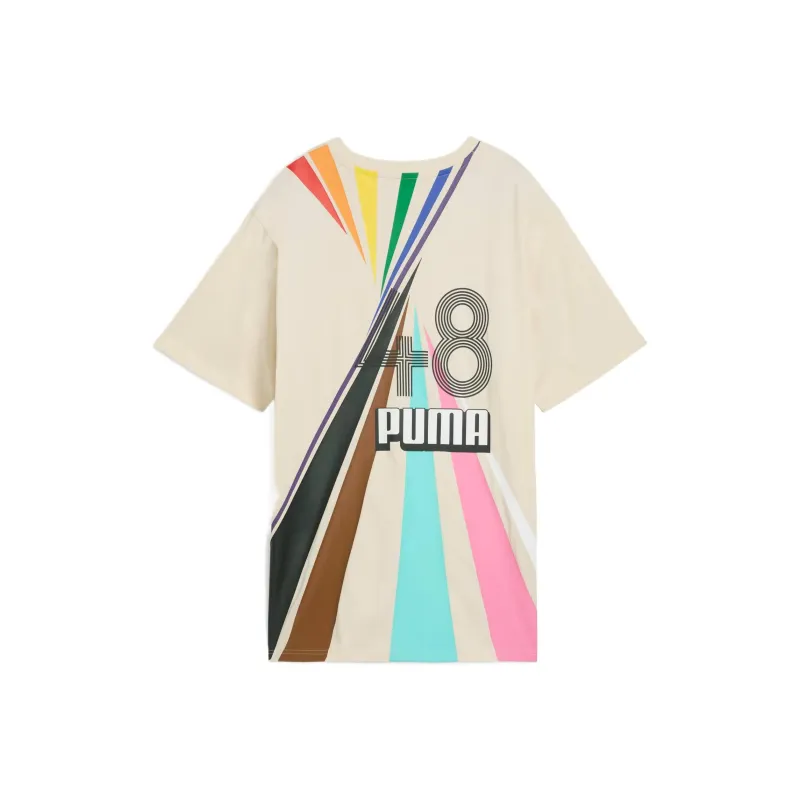 PUMA T Shirt Unisex High Mountain Snow-1