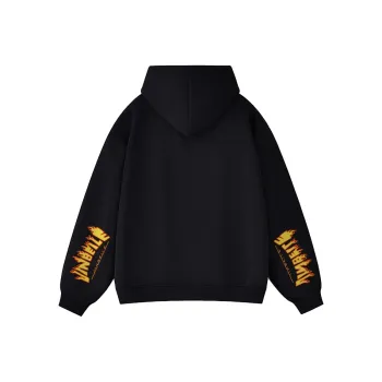 JINBEILE Sweatshirt Unisex Hundred Flowers Gray