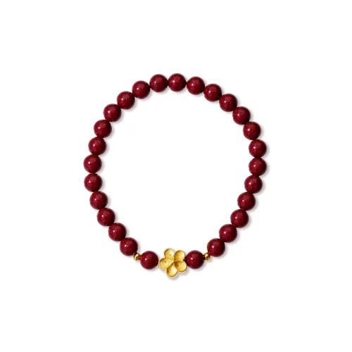 Yarondi Cinnabar Jade Bracelets Women's