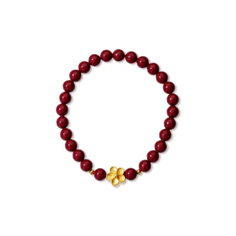 Yarondi Cinnabar Jade Bracelets Women's-0