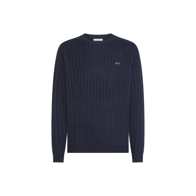 SUN68 Sweaters Men Blue-0