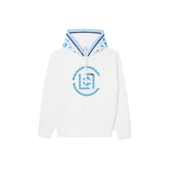 Lacoste X CLOT LACOSTE Collaboration Sweatshirts Unisex White