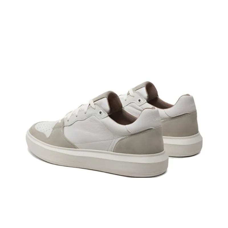GEOX Deiven Low Top Skateboard Shoes Men's Ecru-4