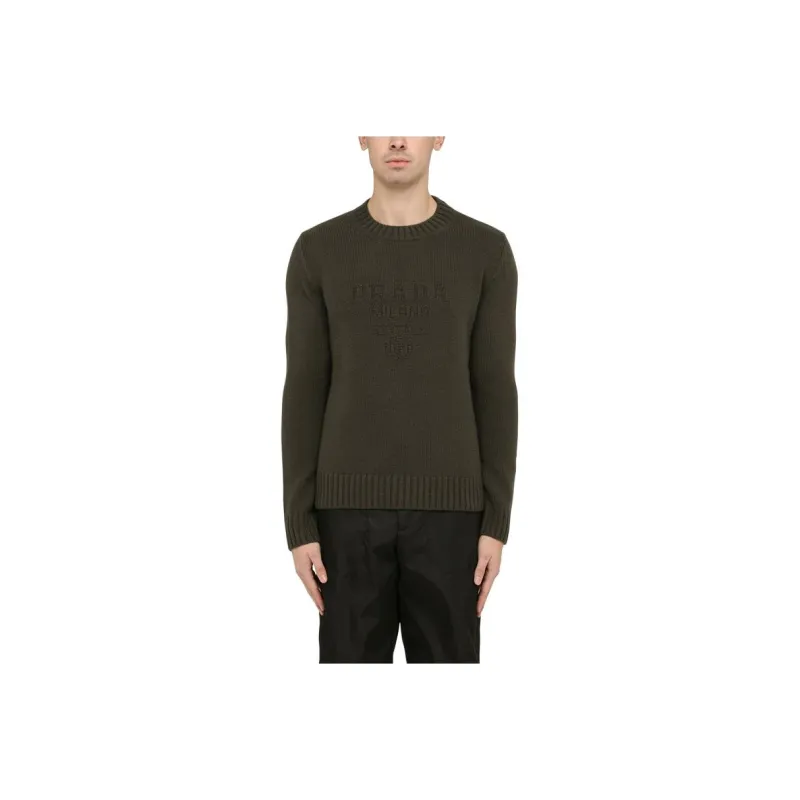 PRADA Sweaters Men Green-0