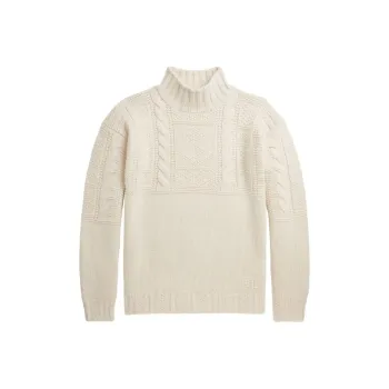 Polo Ralph Lauren Anchor Aran-knit Jumper