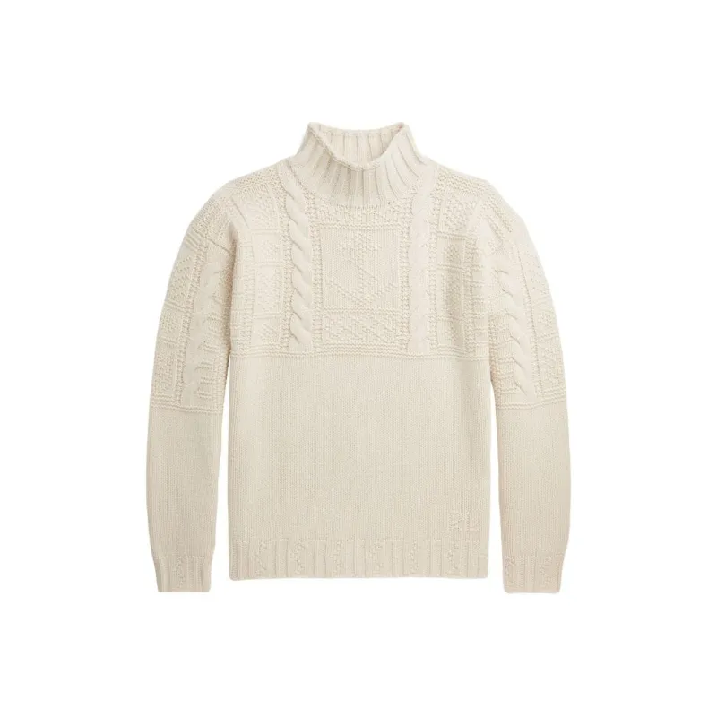 Polo Ralph Lauren Anchor Aran-knit Jumper-0