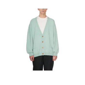 Magliano Logo Detailed V Neck Cardigan