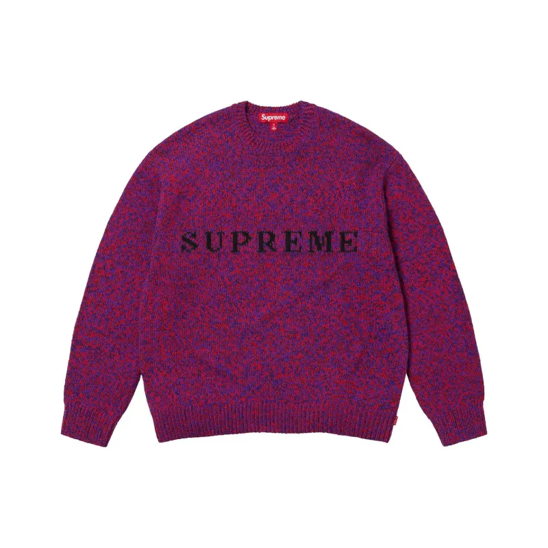 Supreme Contrast Logo Sweater-2