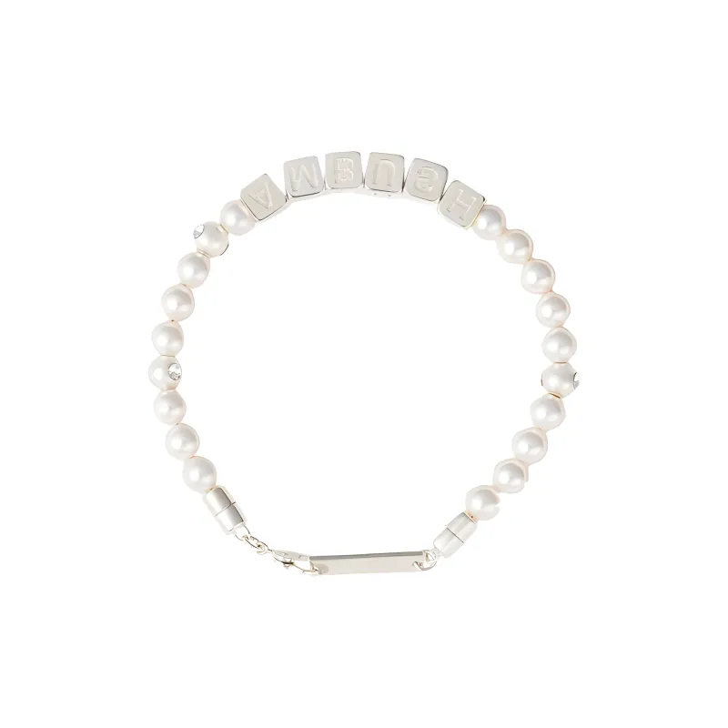 AMBUSH Pearl Letterblock Bracelet-1