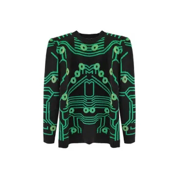 ANNAKIKI FW22 Sweater Unisex Green