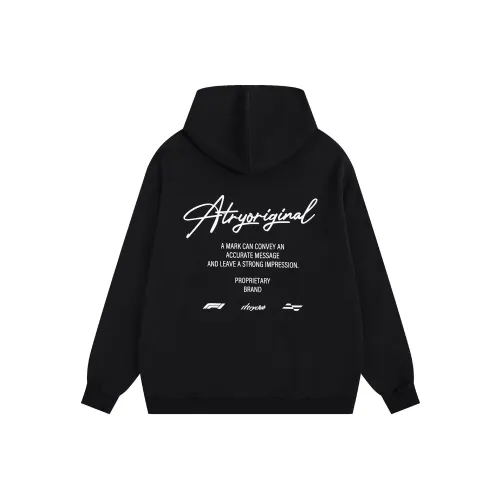 Atry Alphabet Slogan Series Sweatshirt Unisex