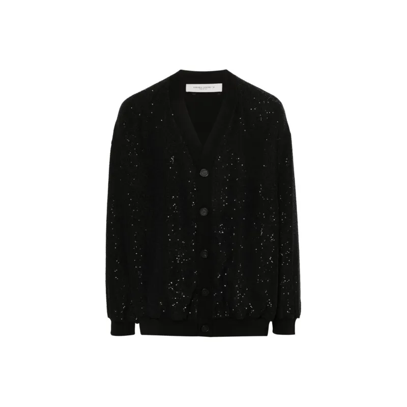 Golden Goose Deluxe Brand Sequin Embellished Buttoned Cardigan-0