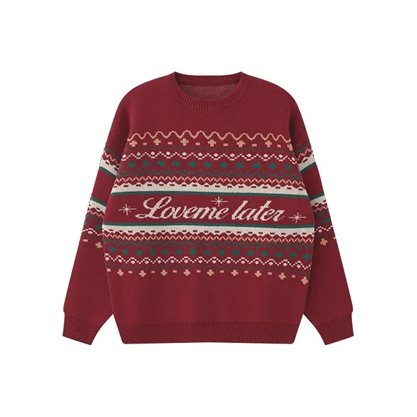 LOVE ME LATER FW24 Sweater Unisex-0