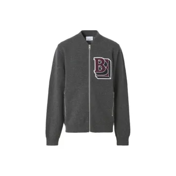 Burberry Jackets Men Gray