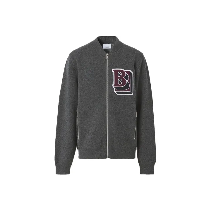 Burberry Jackets Men Gray-0