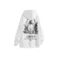 Light Shadow White Fleece-Lined