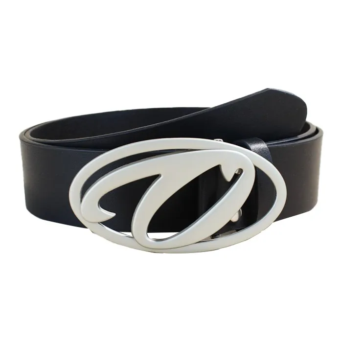 Lanza Cow Split Leather Belts Unisex Width 3.8CM-0