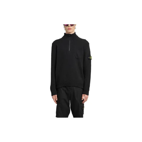 STONE ISLAND Sweater Men's Black