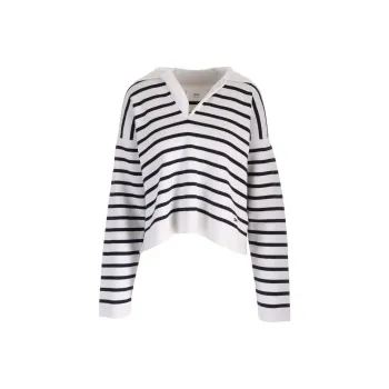 AMIPARIS Paris Striped Knitted Jumper