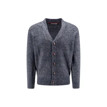 Brunello Cucinelli Buttoned Long-Sleeved Cardigan