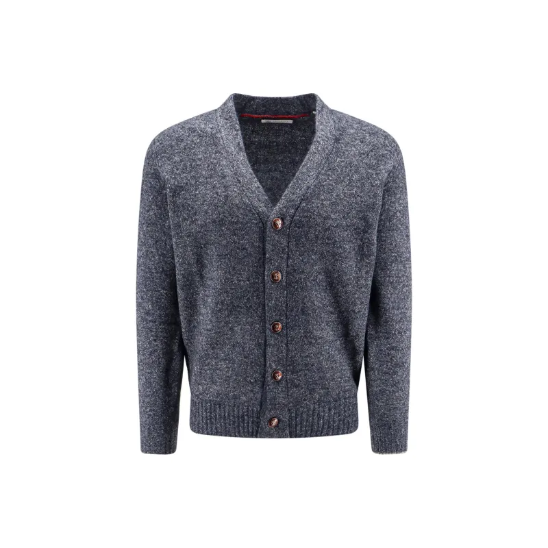 Brunello Cucinelli Buttoned Long-Sleeved Cardigan-0