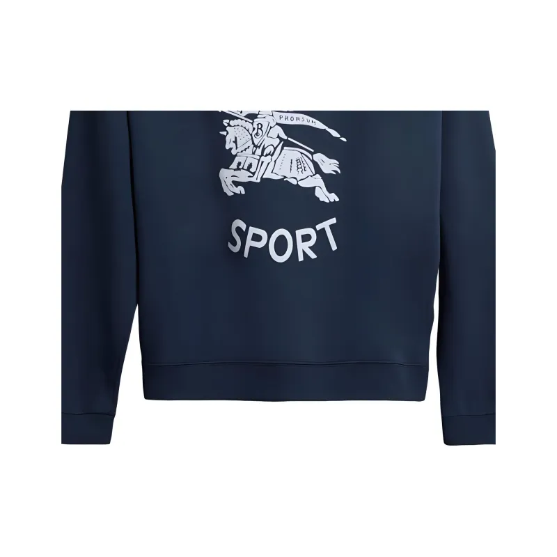 Burberry Sweatshirts Men Navy-4