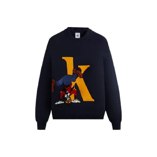 KITH X Disney Mickey & Friends Goofy K Crewneck Sweater