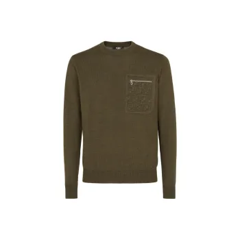 FENDI Long Sleeved Crewneck Jumper